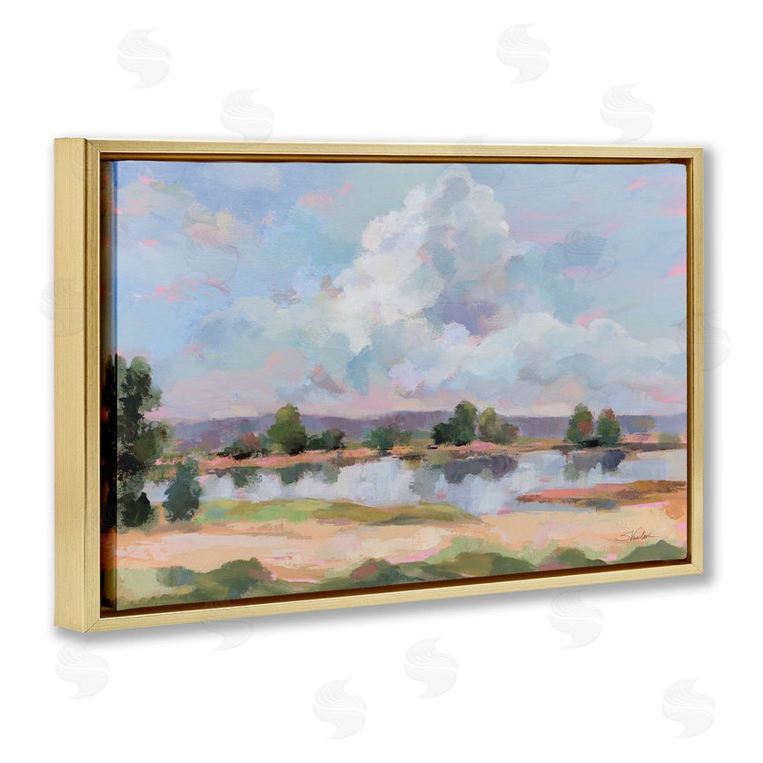 Silvia Vassileva | River View Overhead Clouds