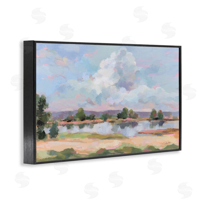 Silvia Vassileva | River View Overhead Clouds