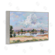 Silvia Vassileva | River View Overhead Clouds