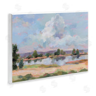 Silvia Vassileva | River View Overhead Clouds