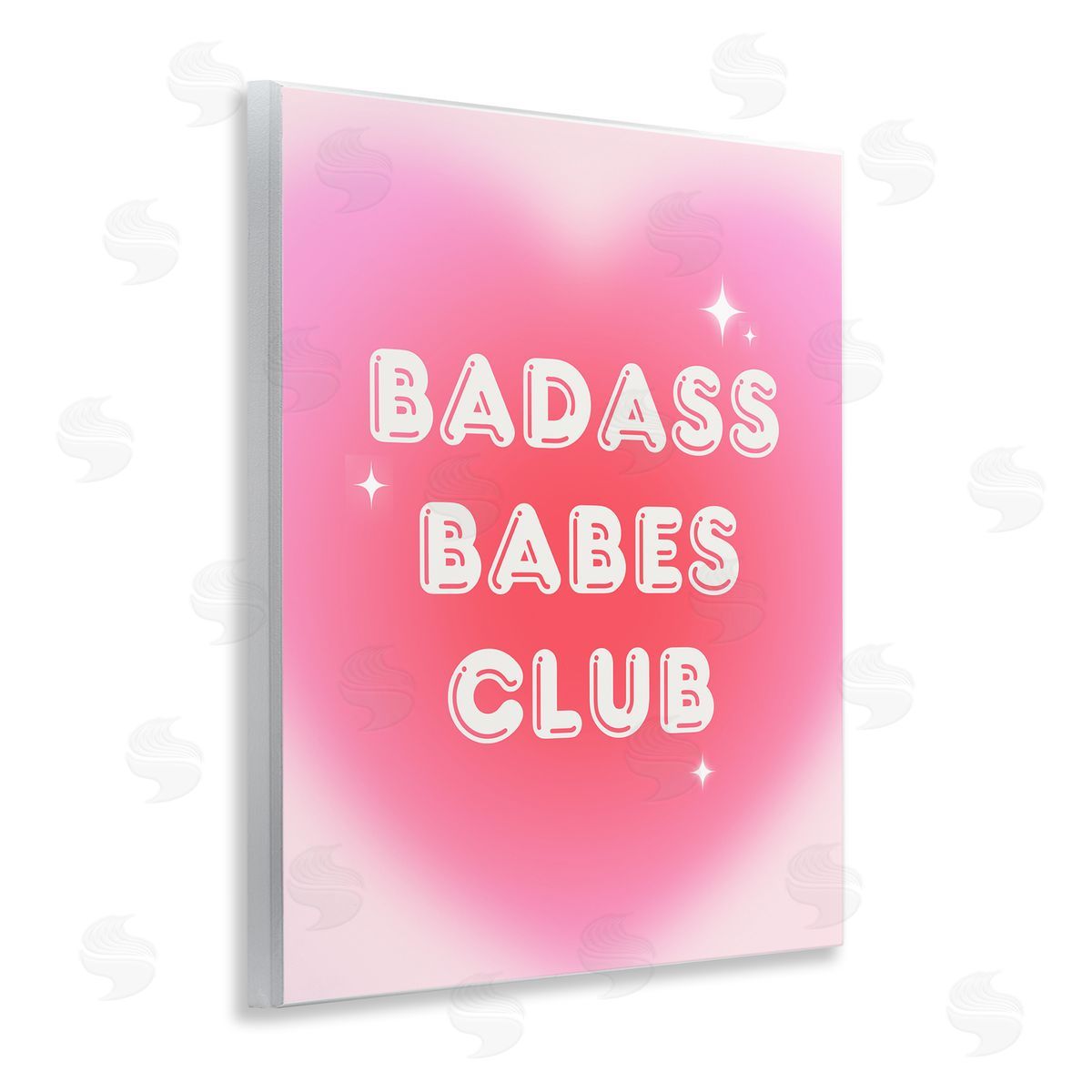 Bad*ss Babes Club Wood Plaque Wall Art, Home Decor by House of Lulu