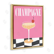 House of Lulu | Champagne with Cherry