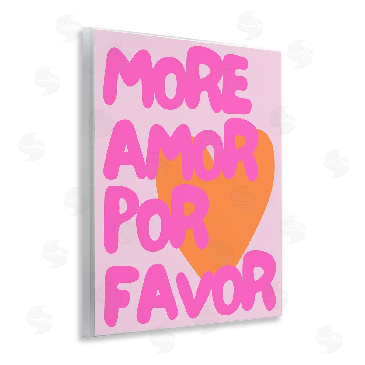 More Amor Por Favor Wood Plaque Wall Art, Home Decor by House of Lulu