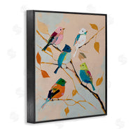 Svetlana Aleynikova | Parakeets on Fall Branch