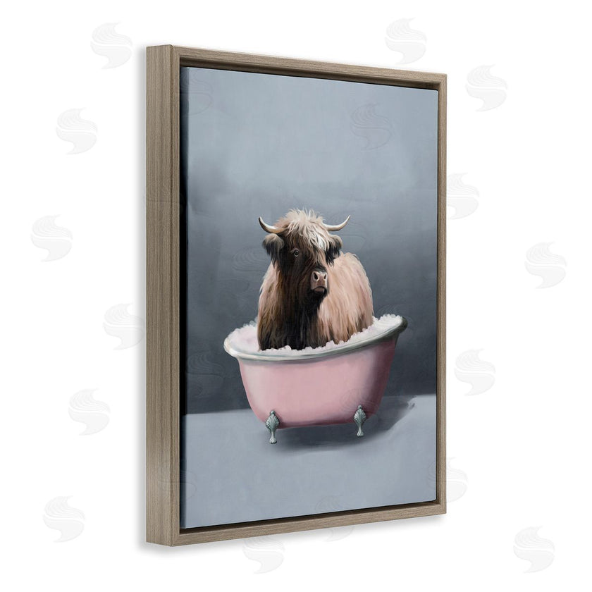 Svetlana Aleynikova | Buffalo in Pink Tub