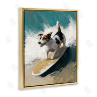 Svetlana Aleynikova | Surfer Dog Catching Wave