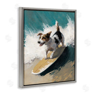 Svetlana Aleynikova | Surfer Dog Catching Wave