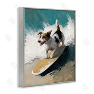 Svetlana Aleynikova | Surfer Dog Catching Wave