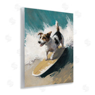 Svetlana Aleynikova | Surfer Dog Catching Wave