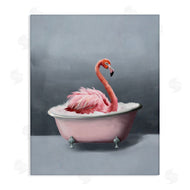 Svetlana Aleynikova | Flamingo in Bathtub