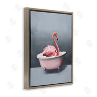 Svetlana Aleynikova | Flamingo in Bathtub