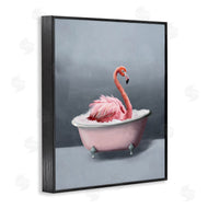 Svetlana Aleynikova | Flamingo in Bathtub