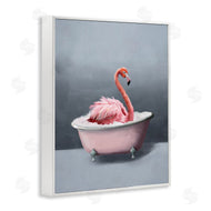 Svetlana Aleynikova | Flamingo in Bathtub