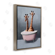 Svetlana Aleynikova | Giraffe Pair in Tub