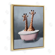 Svetlana Aleynikova | Giraffe Pair in Tub