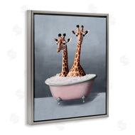 Svetlana Aleynikova | Giraffe Pair in Tub