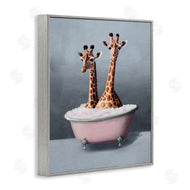 Svetlana Aleynikova | Giraffe Pair in Tub