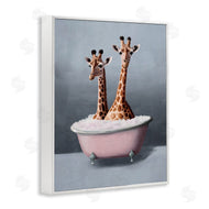 Svetlana Aleynikova | Giraffe Pair in Tub
