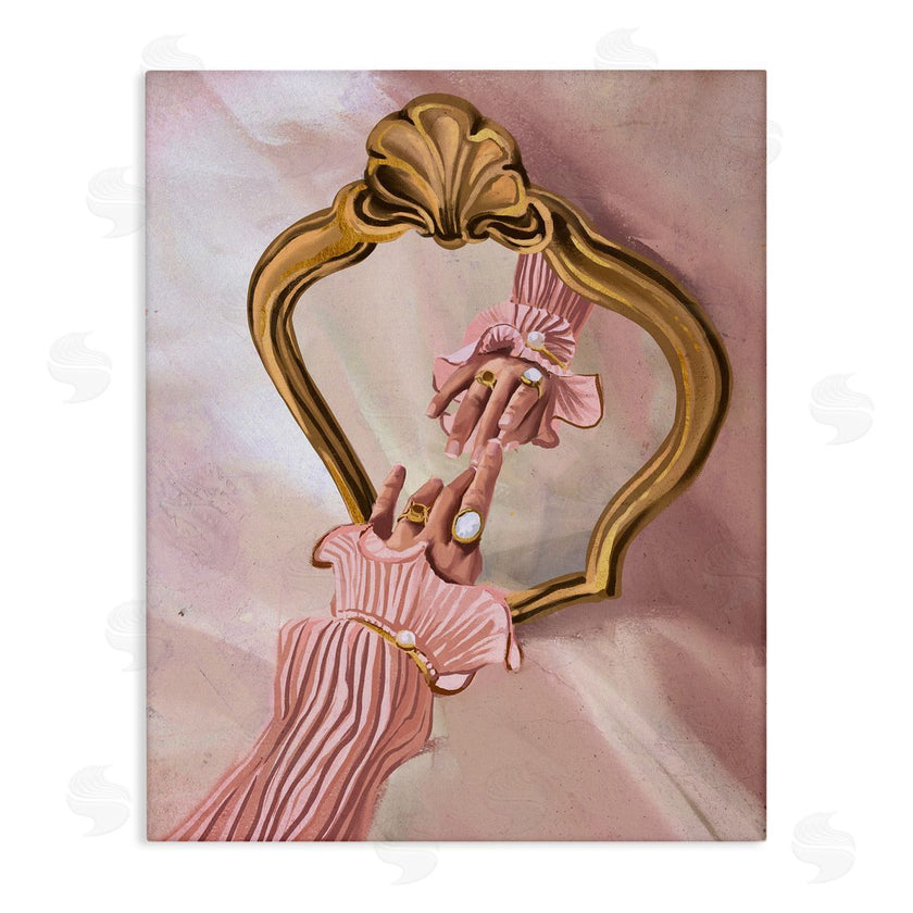 Svetlana Aleynikova | Chic Hand Mirror Reflection