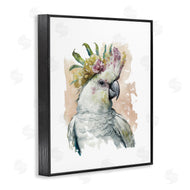 Svetlana Aleynikova | Cockatiel with Pink Flower