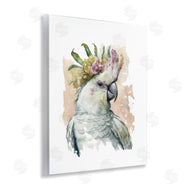 Svetlana Aleynikova | Cockatiel with Pink Flower