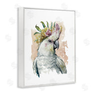Svetlana Aleynikova | Cockatiel with Pink Flower