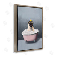 Svetlana Aleynikova | Bathing Pug with Rubber Duck