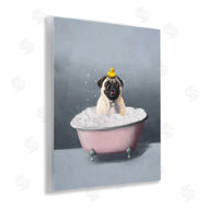 Svetlana Aleynikova | Bathing Pug with Rubber Duck