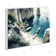 Svetlana Aleynikova | Boats on Rocky Shore