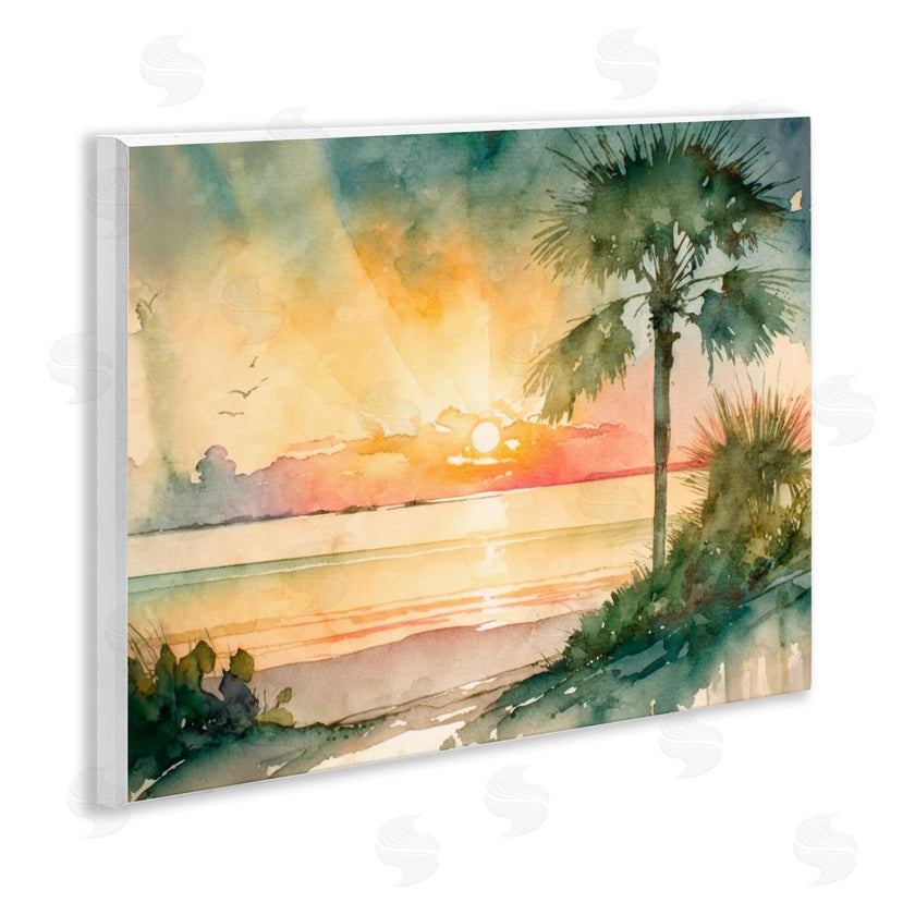 Svetlana Aleynikova | Sunrise Through Palms