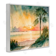 Svetlana Aleynikova | Sunrise Through Palms