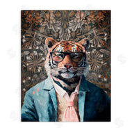 Svetlana Aleynikova | Stylish Tiger in Glasses