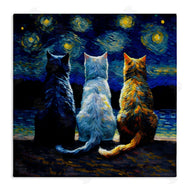 Svetlana Aleynikova | Van Gogh Style Cats