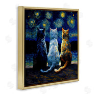 Svetlana Aleynikova | Van Gogh Style Cats
