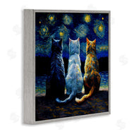 Svetlana Aleynikova | Van Gogh Style Cats