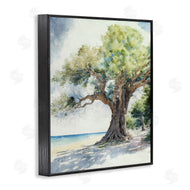 Svetlana Aleynikova | Watercolor Tree on Shore