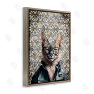 Svetlana Aleynikova | Wild Cat on Damask