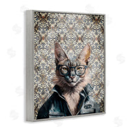 Svetlana Aleynikova | Wild Cat on Damask