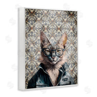 Svetlana Aleynikova | Wild Cat on Damask