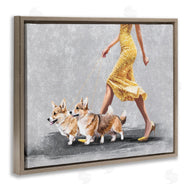 Svetlana Aleynikova | Chic Woman with Corgis