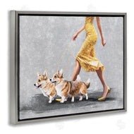 Svetlana Aleynikova | Chic Woman with Corgis