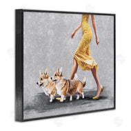 Svetlana Aleynikova | Chic Woman with Corgis