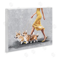 Svetlana Aleynikova | Chic Woman with Corgis