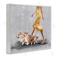 Svetlana Aleynikova | Chic Woman with Corgis