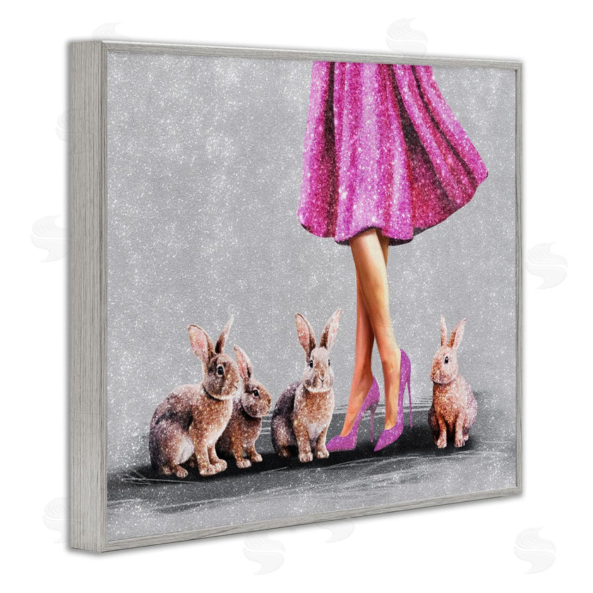 Svetlana Aleynikova | Chic Woman with Rabbits