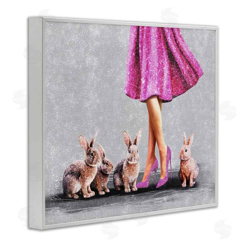 Svetlana Aleynikova | Chic Woman with Rabbits