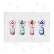 Amanda Greenwood | Pastel Champagne Bottles