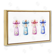 Amanda Greenwood | Pastel Champagne Bottles