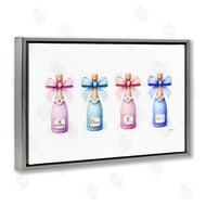 Amanda Greenwood | Pastel Champagne Bottles