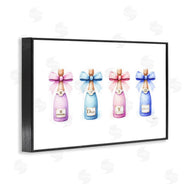 Amanda Greenwood | Pastel Champagne Bottles